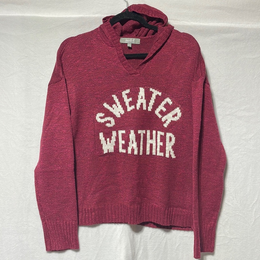 Marled sweater
